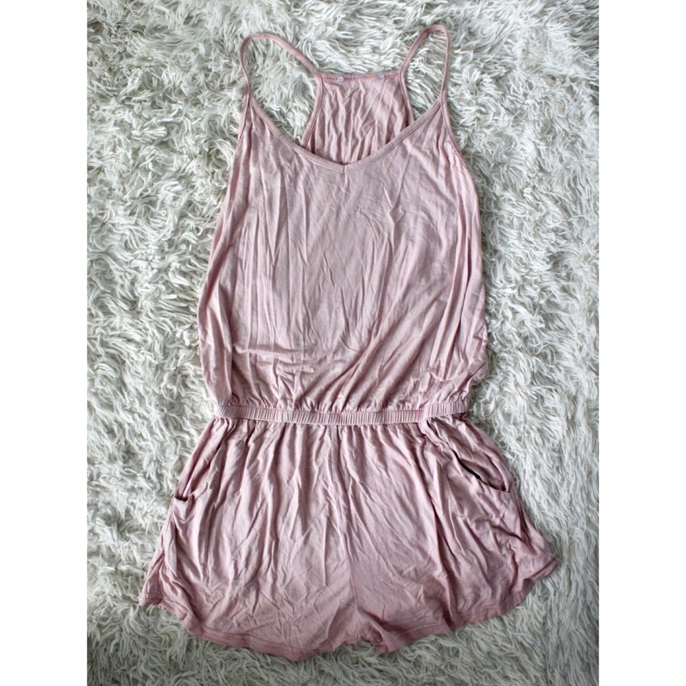 Pink Romper | Pool Cover-Up